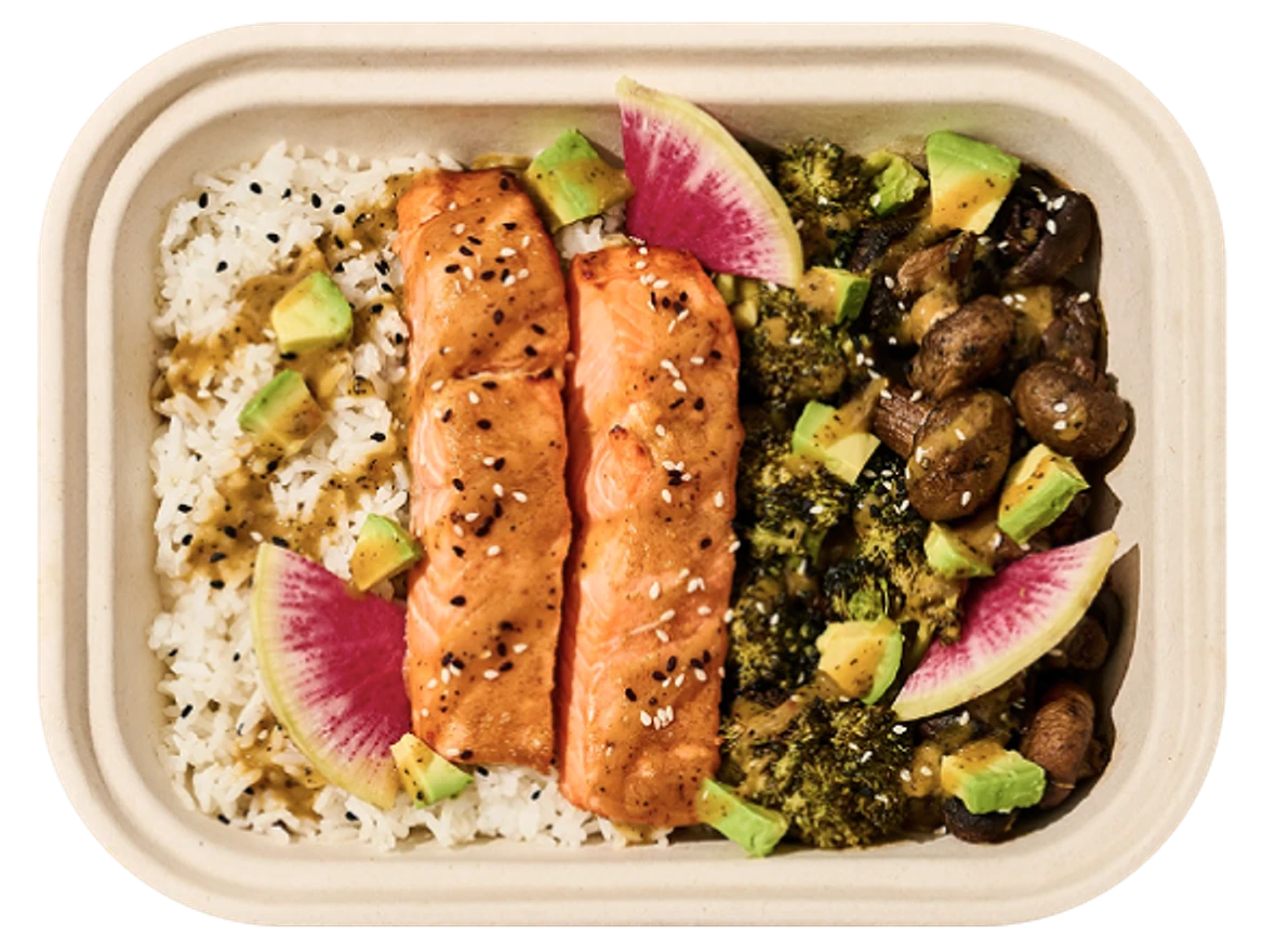 Miso Glazed Salmon 
